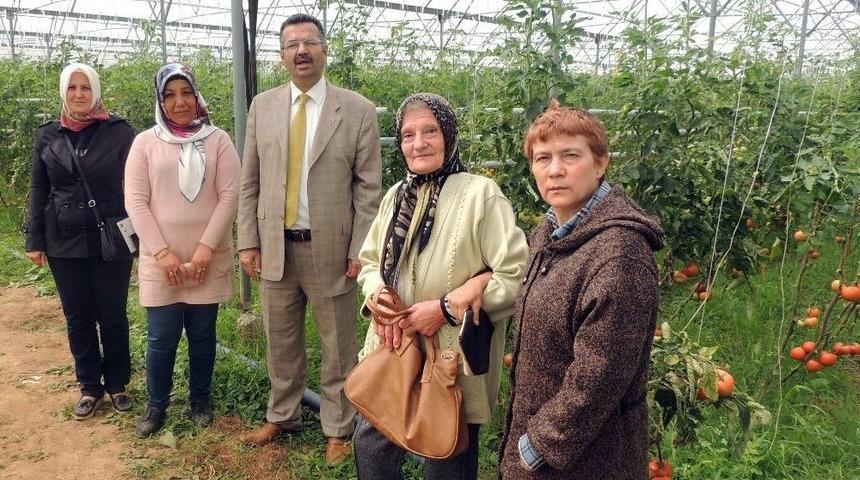Girişimci &Ccedil;ift&ccedil;i Hanımlardan İslahiye Myo Ve Serasına Ziyaret