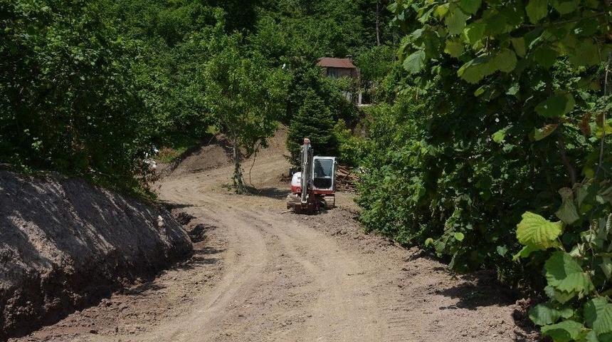 Kabad&uuml;z Belediyesi Yol &Ccedil;alışmaları