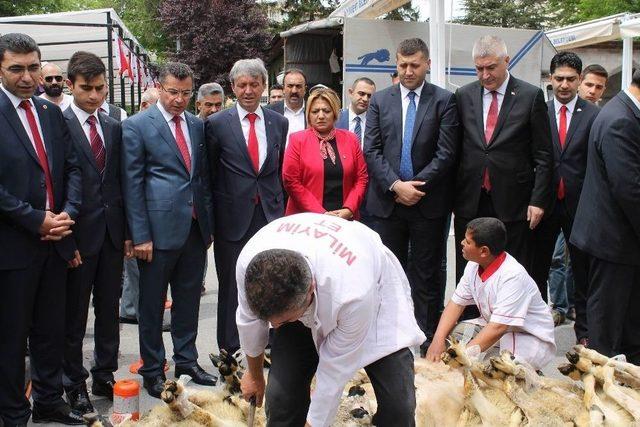 Mhp İl Başkanlığı 27’nci Dönem Milletvekili Adayları İçin Kurban Kesti