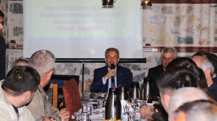 Başkan Akkaya, Esnaflarla Bir Araya Gelmeyi Sürdürüyor