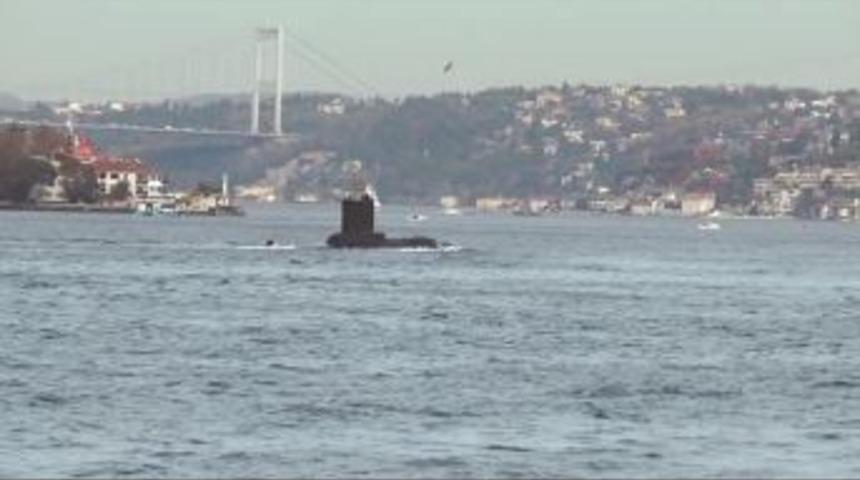 İstanbul Boğazı&rsquo;ndan Denizaltı Ge&ccedil;ti