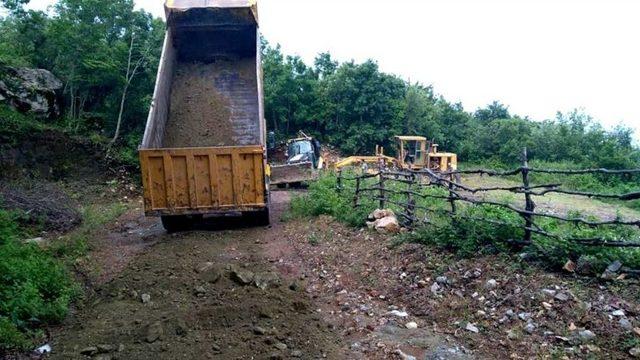 İskenderun’da Yayla Yollarına Bakım