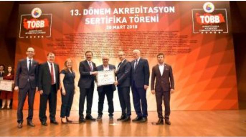 Aksaray Ticaret Borsanın Akreditasyon Sertifikası Yenilendi