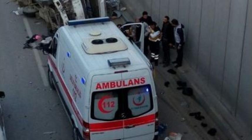 Van&rsquo;da Trafik Kazası; 1 Yaralı