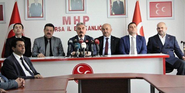 Mhp Genel Sekreteri Ataman: “chp, Yanına Yöresine Aldığı İp’iyle, Pkk’sıyla Fetö’süyle, Hdp ’siyle Komplo Peşindedir”