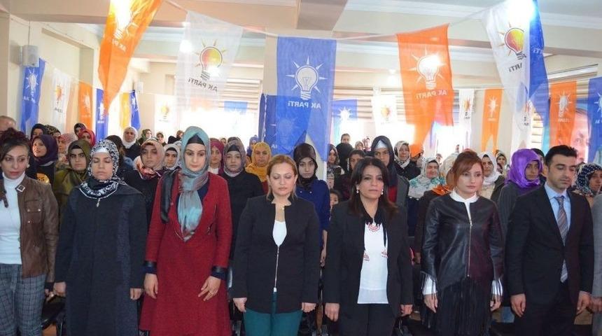 Ak Parti Sason Kadın Kolları İl&ccedil;e Kongresi Yapıldı