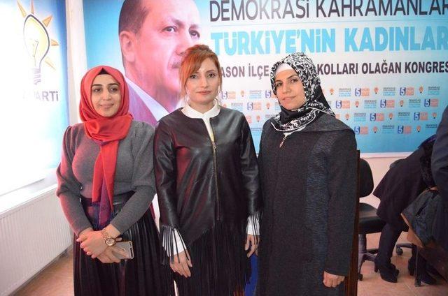 Ak Parti Sason Kadın Kolları İlçe Kongresi Yapıldı