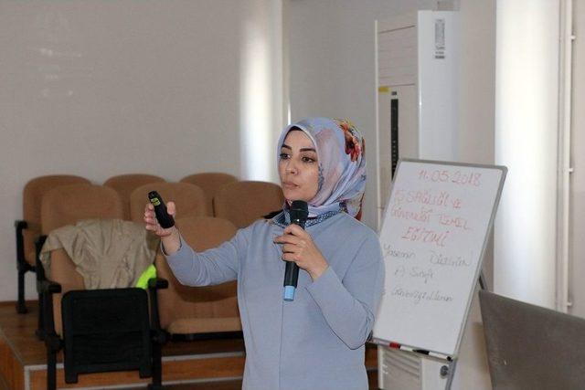 ‘temel İş Sağlığı Ve Güvenliği Eğitimi’ Seminerleri Devam Ediyor