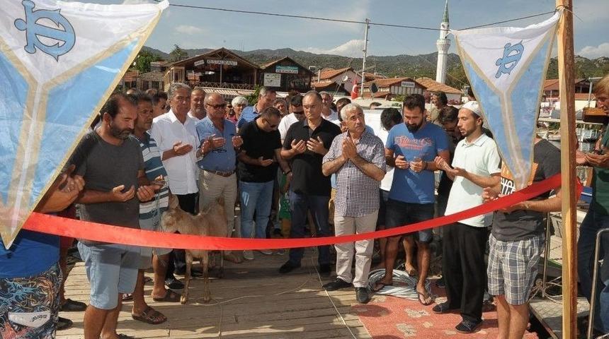 &Uuml;&ccedil;ağız İskelesi Hizmete A&ccedil;ıldı