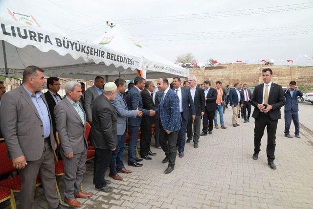 Harran’da Semt Pazarı Ve Otopark Çalışmaları Sürüyor