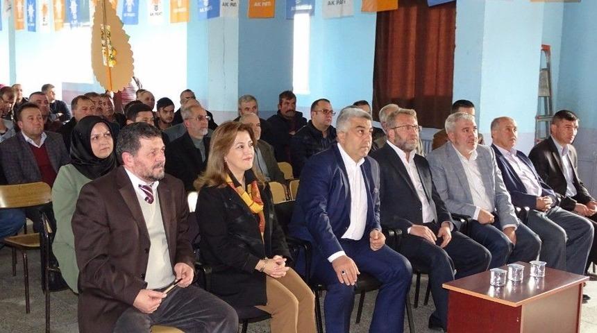 Ak Parti Hisarcık İl&ccedil;e Kadın Kolları Başkanı Havva &Ouml;zaydın G&uuml;ven Tazeledi