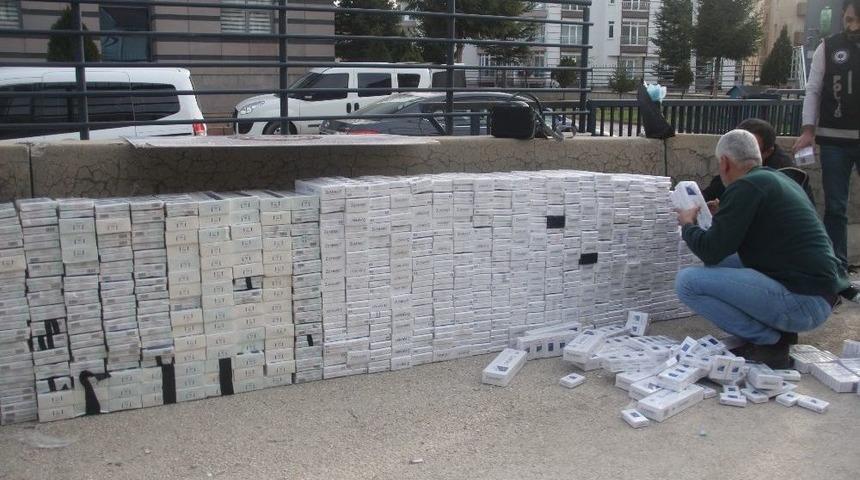 Bolu&rsquo;da Sehpalara Zulalanmış 10 Bin Paket Ka&ccedil;ak Sigara Ele Ge&ccedil;irildi
