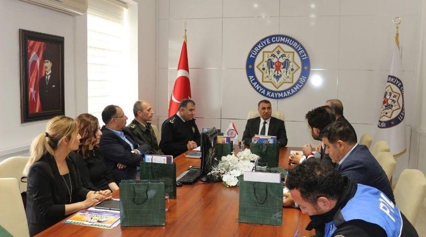 Alanya&rsquo;da G&uuml;venlik Toplantısı