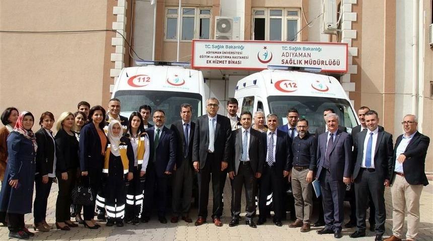 Adıyaman&rsquo;da Ambulans Sayısı 53&rsquo;e Y&uuml;kseldi