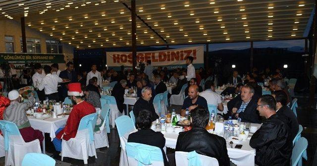 Başkan Çınar, Basın Mensuplarını İftar Yemeğinde Ağırladı