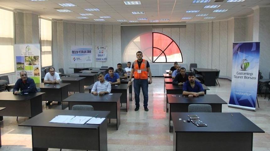 Gaziantep Ticaret Borsası’nda Meybem Telafi Sınavı