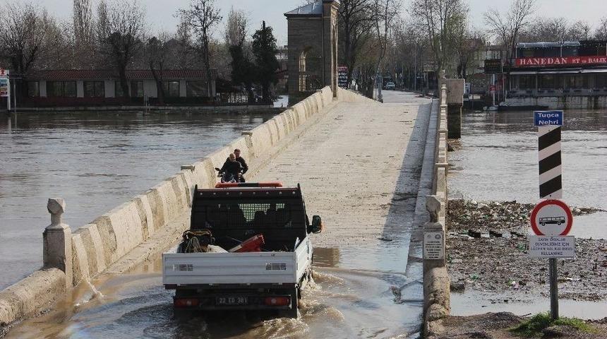 (&ouml;zel Haber) Taşkının Son Durumu Havadan G&ouml;r&uuml;nt&uuml;lendi