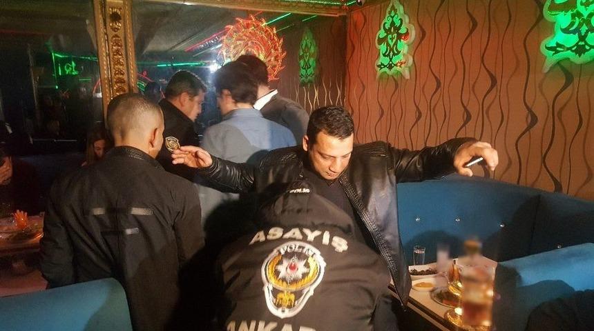 Ankara Polisinden Eğlence Merkezlerine Denetim