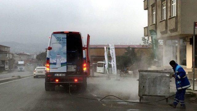 Arnavutköy’de Sonbahar Temizliği Devam Ediyor