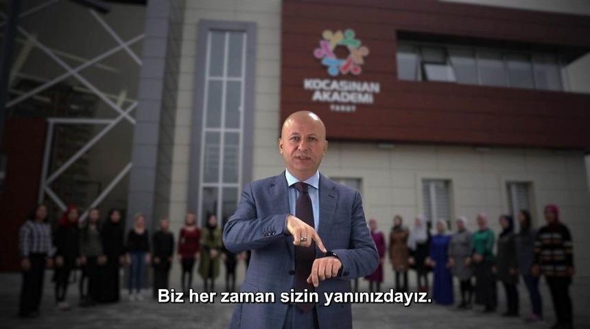 Başkan &Ccedil;olakbayrakdar İşaret Dili İle Engellilere "her Zaman Yanınızdayız" Dedi