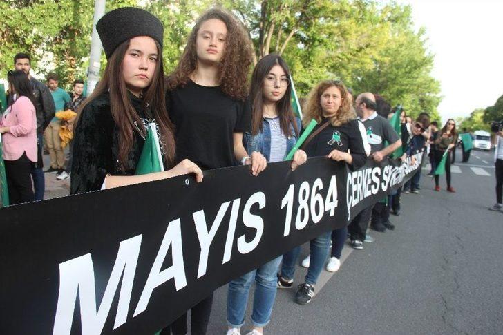 Sürgünün 154. Yılında Çerkezler Yürüyüş Düzenledi G4