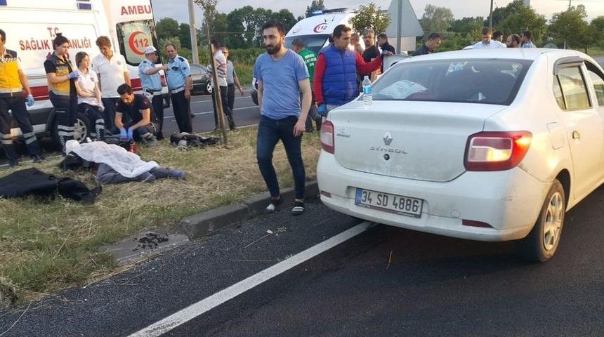 Samsun&rsquo;da Otomobil Motosiklete &Ccedil;arptı: 1 &Ouml;l&uuml;