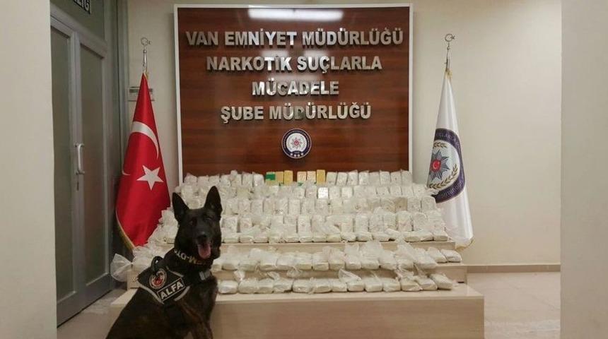 Van&rsquo;da 171 Kilo Eroin Ele Ge&ccedil;irildi