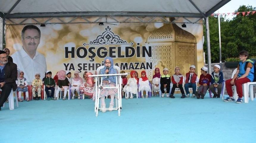 Kızılcahamam&rsquo;da Minik Hafızlardan Kur&rsquo;an Ziyafeti