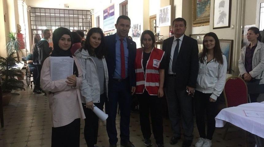 Namık Kemal Lisesinden Kan Bağışına Destek
