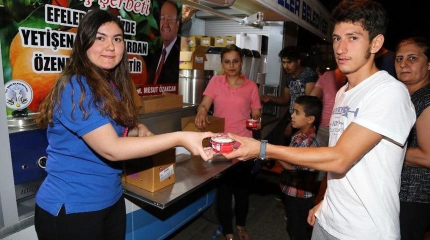 Efeler Halkı Ramazan&rsquo;da Dondurma İle Serinleyecek