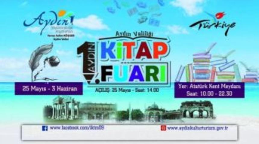 Aydın&rsquo;da İlk Kez Kitap Fuarı D&uuml;zenlenecek