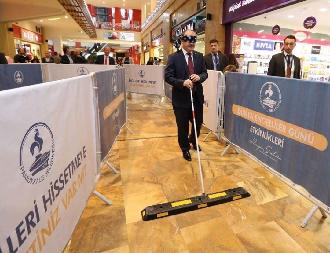 Denizli&rsquo;de &rsquo;engelleri Hissetmeye Cesaretiniz Var Mı?&rsquo; Etkinliği