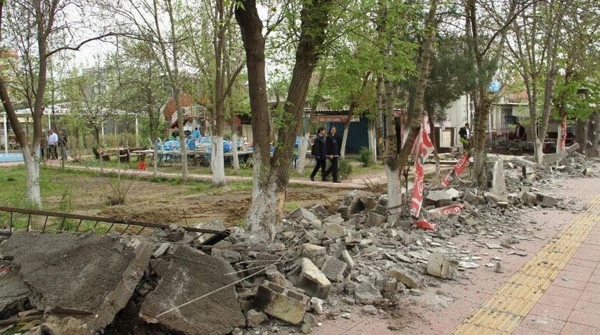 Bismil’in En Büyük Parkı İçin İlk Kazma Vuruldu