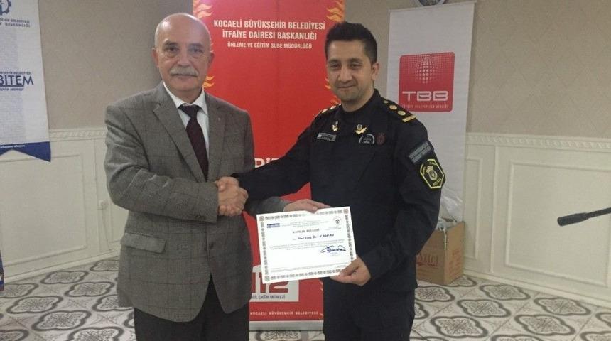 Kocaeli İtfaiyesi&rsquo;nden Arjantinli İtfaiyecilere Eğitim