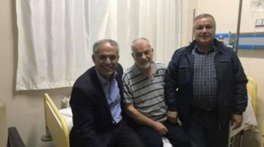 Başkan Yaman&rsquo;dan Hasta Ziyareti