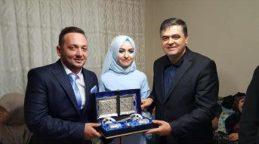 Başkan Yal&ccedil;ın, Gen&ccedil; &Ccedil;iftin Mutluluğuna Ortak Oldu