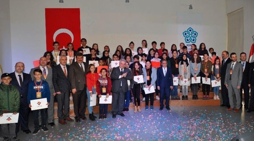 Ortaokul &Ouml;ğrencileri Araştırma Projeleri &Ouml;d&uuml;lleri Sahiplerini Buldu