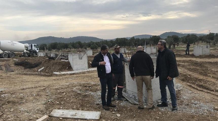 Burhaniye Zeytin Osb&rsquo;de Temeller Atılmaya Başlandı