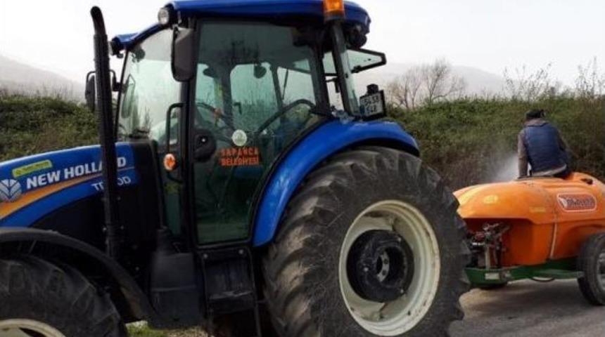 Sapanca Belediyesi&rsquo;nden Larva İla&ccedil;laması