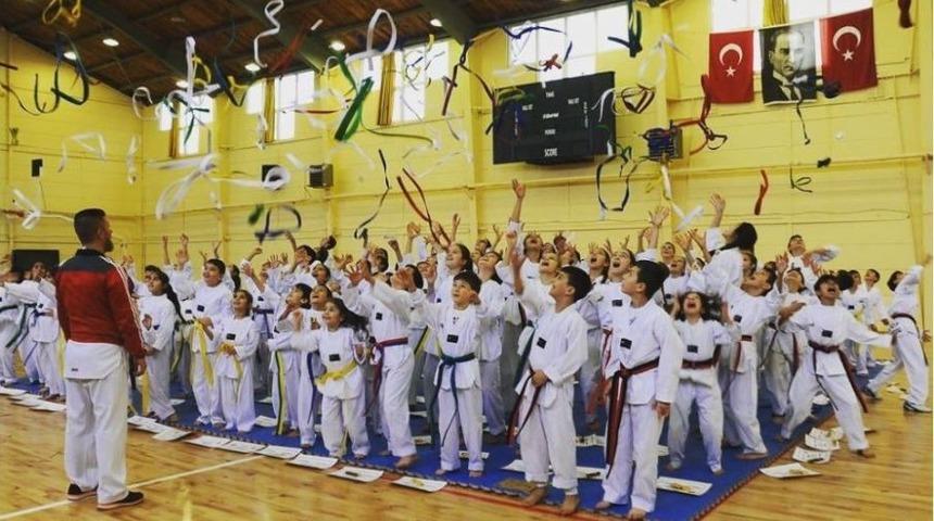 Tekvandondocular Kuşak Sınavından Geçti