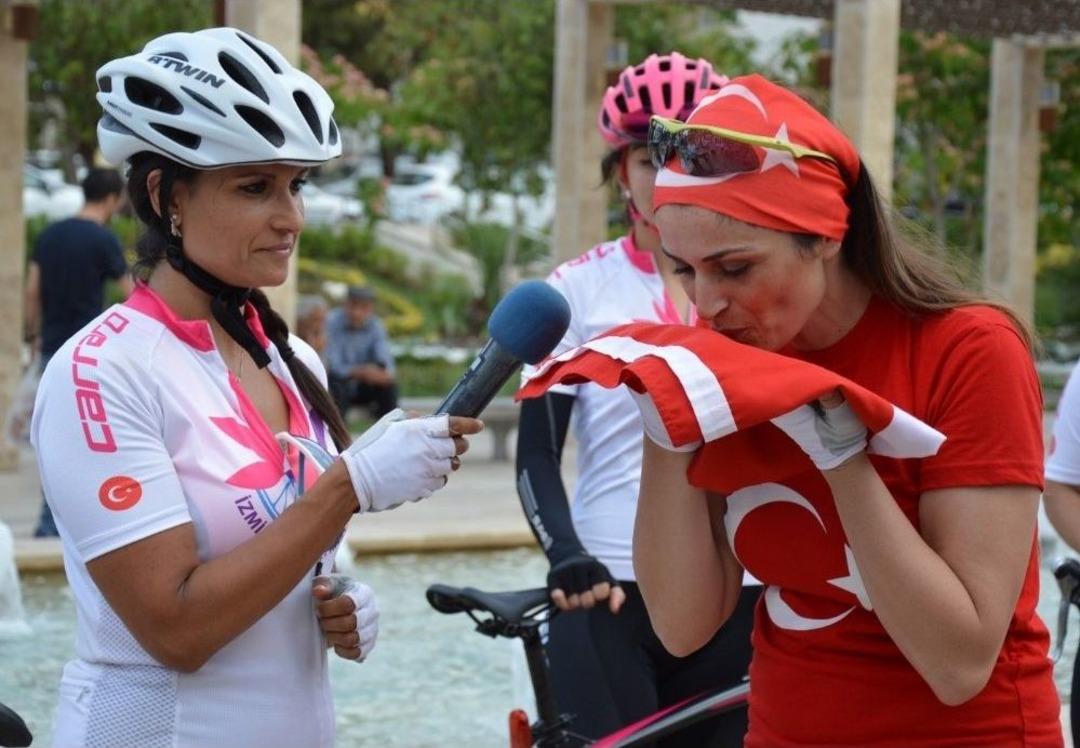 Kadınlar Zafere Doğru Pedal &Ccedil;eviriyor