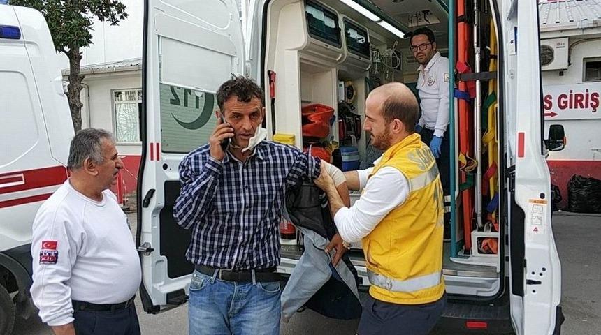 Çocuklarını Görmek İsteyen Eniştesini Bıçakladı