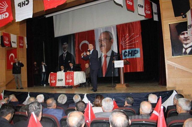 Chp Siirt İl Kongresi Yapıldı