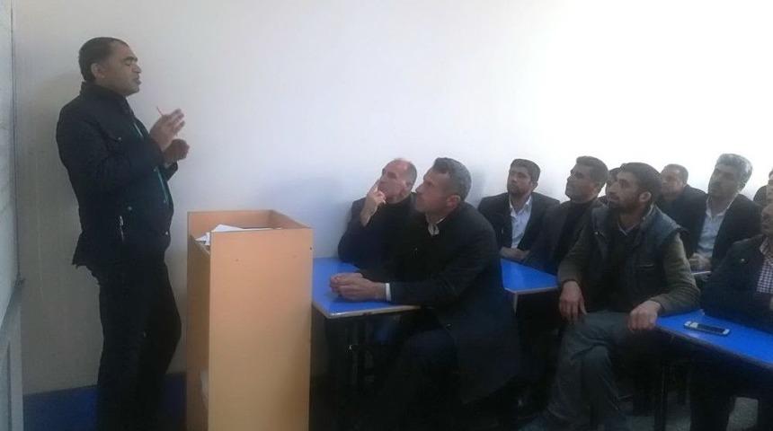 &Ccedil;elikhan&rsquo;da Avcılara Kurs Verildi