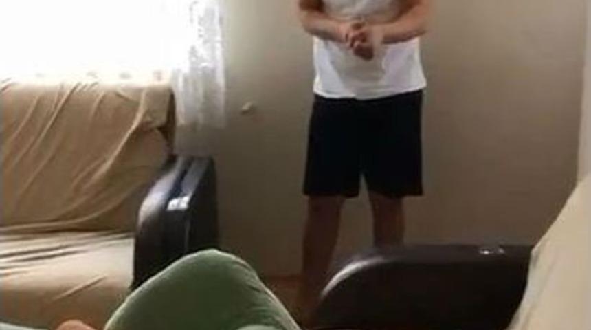 İntihar Girişiminde Bulunan Hastane Kaçağını Jandarma Komutanı İkna Etti