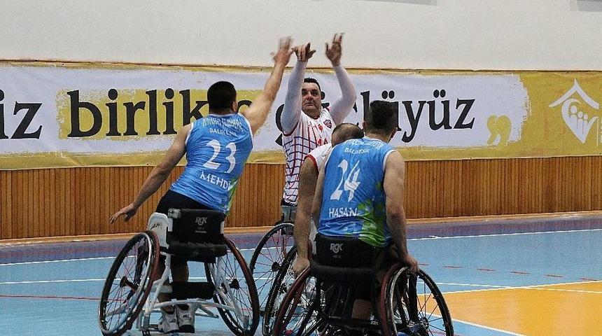 Garanti Bankası Tekerlekli Sandalye Basketbol Süper Ligi: K.karabükspor: 98 - Balıkesir Bşb: 79