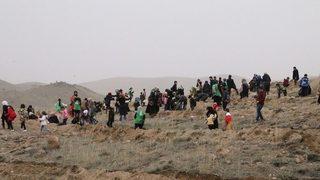 Yetim Çocuklar, Babaları Adına Fidan Dikti