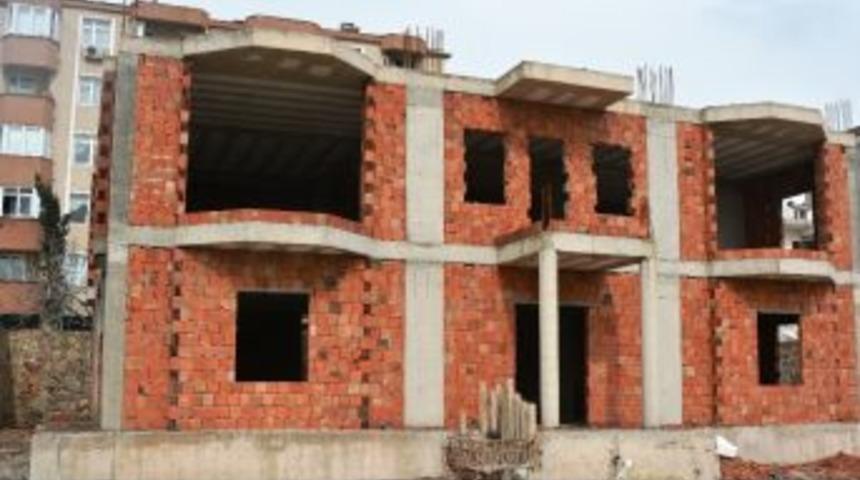 Diliskelesi&rsquo;nde Semt Konağı&rsquo;nda Son &Ccedil;alışmalar Yapılıyor