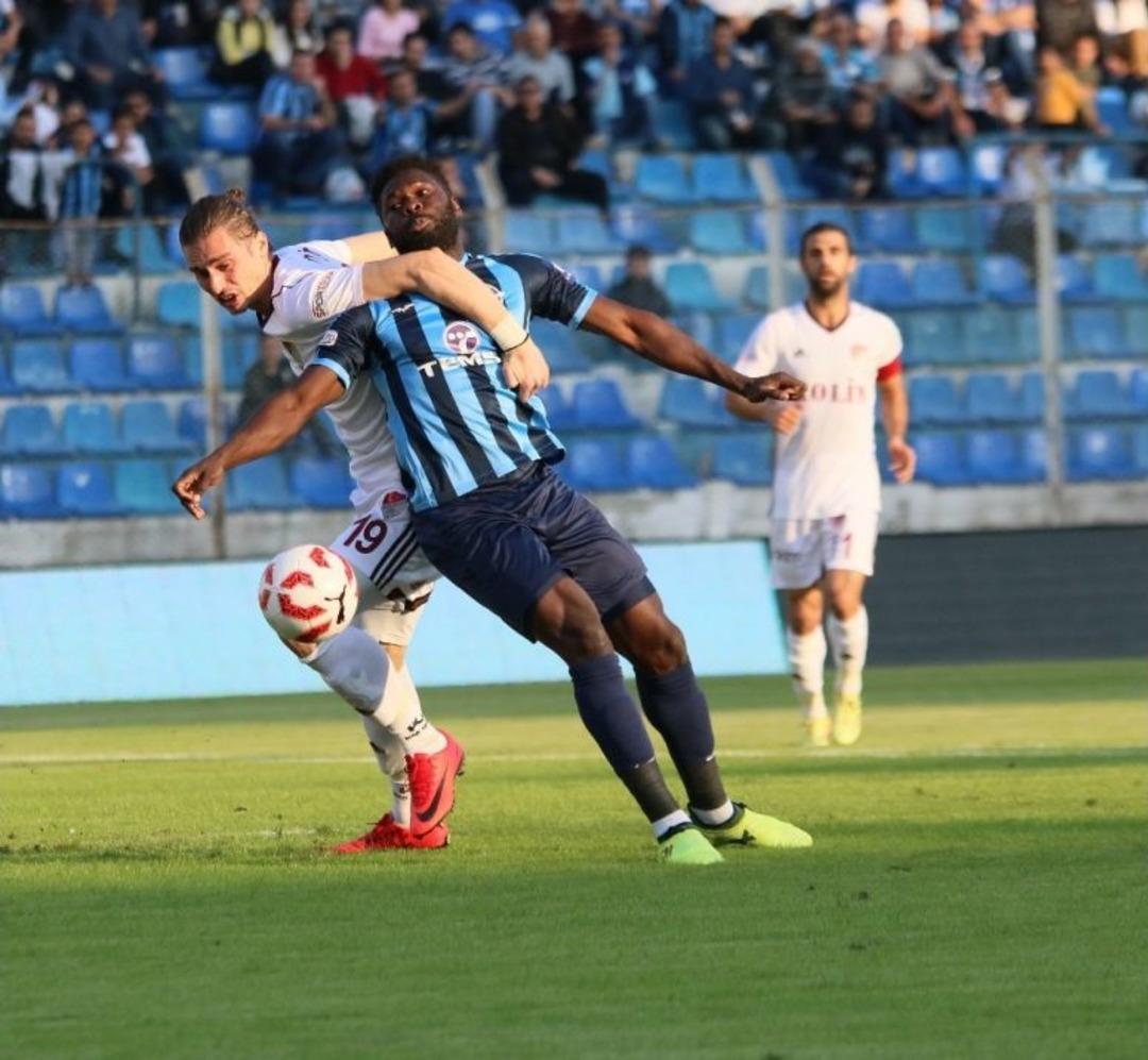 Tff 1. Lig: Adana Demirspor: - Elazığspor: 2 (ilk Yarı Sonucu)