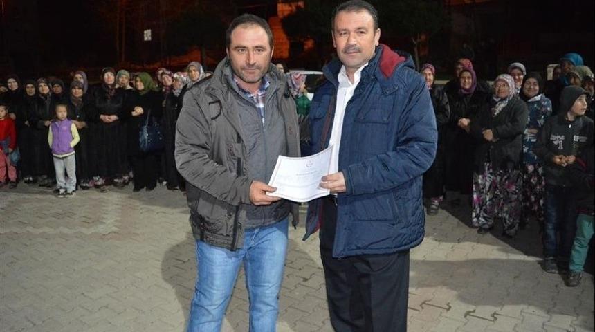 İvrindi’de Kurs Bitiren Çiftçilere Törenle Belgeleri Verildi